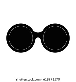 sunglasses summer isolated icon