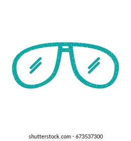 sunglasses summer isolated icon