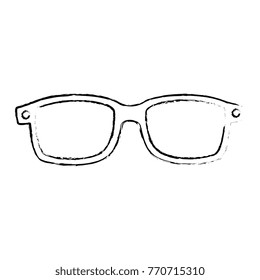 sunglasses summer isolated icon