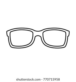 sunglasses summer isolated icon