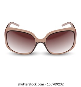Sunglasses. Vector.