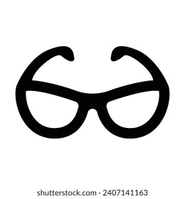 Diseño vectorial de gafas de sol, accesorios de playa, diseño vectorial