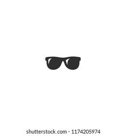 Sunglasses vector flat illustration