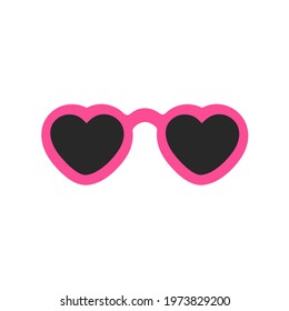 Sunglasses vector Helps to relax in summer Beach trip concept. isolate on white background.