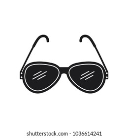 sunglasses vector icon 
