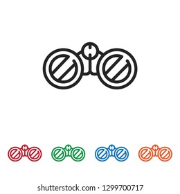 Sunglasses vector icon