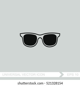 Sunglasses Vector Icon.