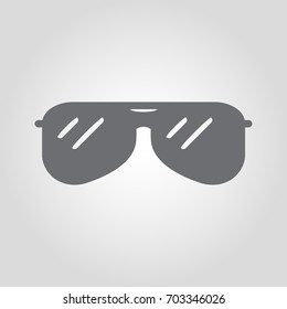 Sunglasses vector icon