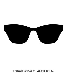 Sunglasses vector icon. Goggles illustration sign. Sunshades symbol. glasses logo.