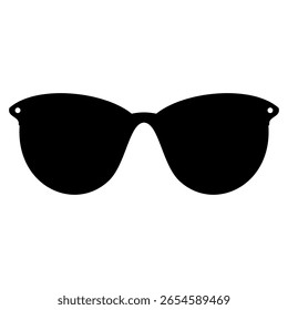 Sunglasses vector icon. Goggles illustration sign. Sunshades symbol. glasses logo.