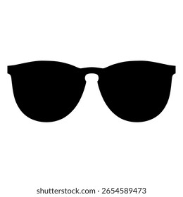 Sunglasses vector icon. Goggles illustration sign. Sunshades symbol. glasses logo.