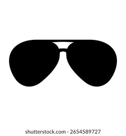 Sunglasses vector icon. Goggles illustration sign. Sunshades symbol. glasses logo.
