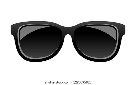 Sunglasses vector icon illustration isolated on white background