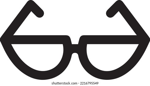 sunglasses vector icon illustration - linear and simple style.