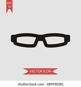 Sunglasses vector icon, illustration symbol