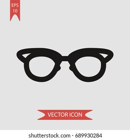 Sunglasses vector icon, illustration symbol