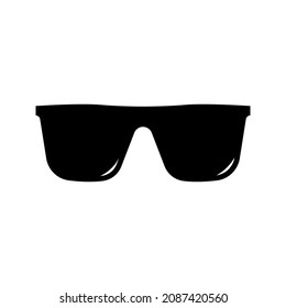 sunglasses vector icon isolated on white background