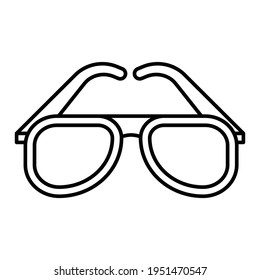 Sunglasses Vector icon which can easily modify or edit
