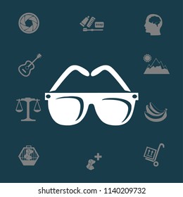 Sunglasses vector illustration