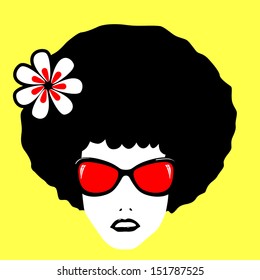 Sunglasses vector illustration