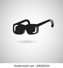 Sunglasses vector illustration