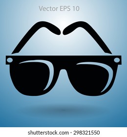 Sunglasses vector illustration