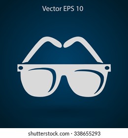 Sunglasses vector illustration