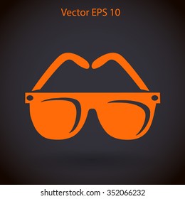 Sunglasses vector illustration