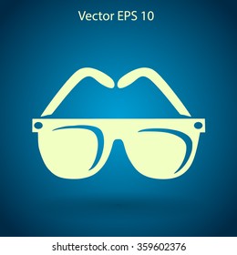 Sunglasses vector illustration