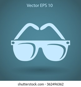 Sunglasses vector illustration