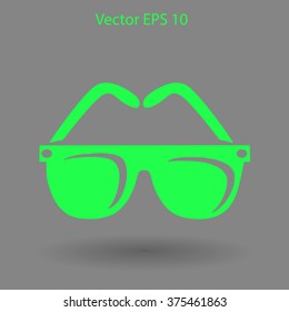 Sunglasses vector illustration