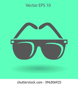 Sunglasses vector illustration