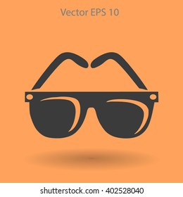 Sunglasses vector illustration