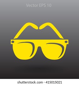 Sunglasses vector illustration