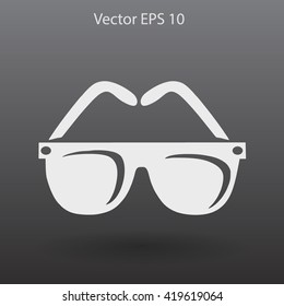Sunglasses vector illustration