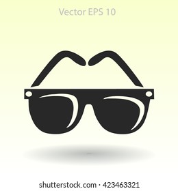 Sunglasses vector illustration