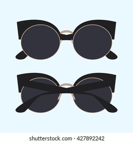 Sunglasses. Vector illustration