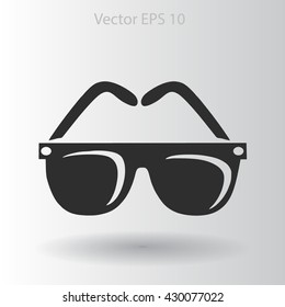 Sunglasses vector illustration