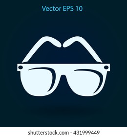 Sunglasses vector illustration