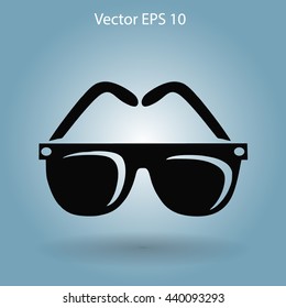 Sunglasses vector illustration