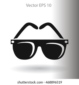 Sunglasses vector illustration