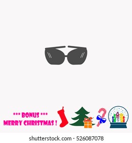 Sunglasses  vector illustration.