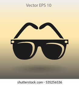 Sunglasses vector illustration