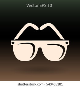 Sunglasses vector illustration