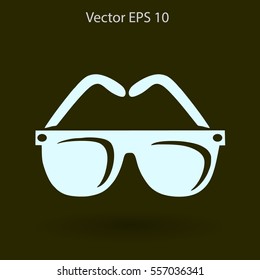 Sunglasses vector illustration