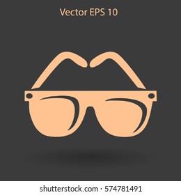 Sunglasses vector illustration
