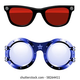 sunglasses vector illustration