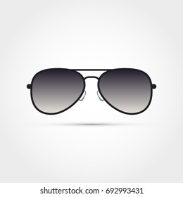 Sunglasses vector illustration