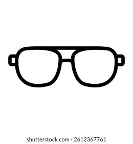 Sunglasses Vector Line Icon Design