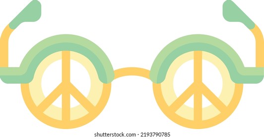 sunglasses vector on white background. isolated Vector icon